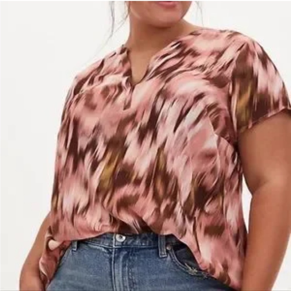 TORRID Georgette Blouse NWT Size 0/L/12